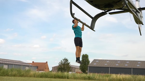 I Set the World Record for Most Pull-Ups on a Helicopter