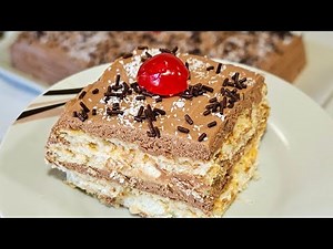 The easiest no-bake cake | Quick and irresistible recipe