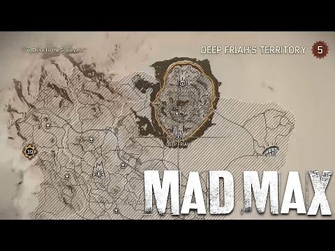 Mad Max - Open World Map Size (Showcase)