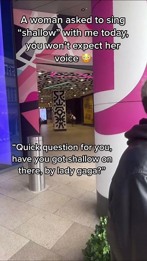 Talented Singer Performs 'Shallow' by Lady Gaga in Public | Busker in Leeds