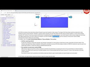 50 Training 1 Description scFlow CFD MSC Cradle