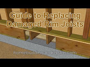 How To Fix This CRITICAL Crawl Space Damage - Exterior Joist And Sill Plate Repair