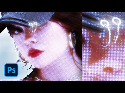 How to Make Glowing Y2K Effect in Photoshop
