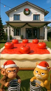 Strawberry Mattress Fun Turns Into a Spring Launch Lesson #funny #upinipin #animation