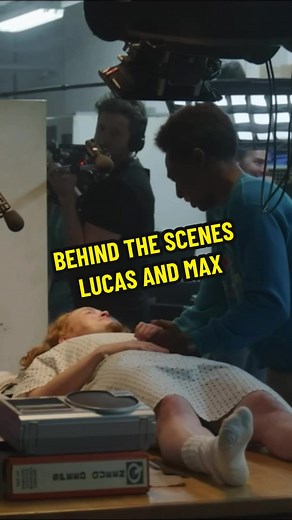 I loved them and this scene so much! #behindthescenes #strangerthings5 #strangerthings #onset #acting @Caleb McLaughlin ✨ Clip reposted from the behind the scenes posted on Netflix’s YouTube!