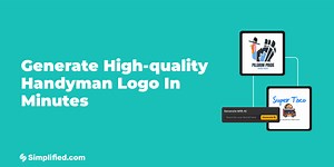 Handy by Design: AI Handyman Logo Maker Online
