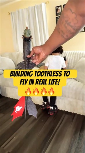 FLYING HOW TO TRAIN YOUR DRAGON IRL! #Shorts