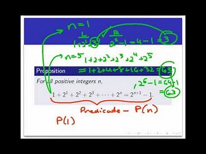 Mathematical Induction, part 1 (Screencast 4.1.2)