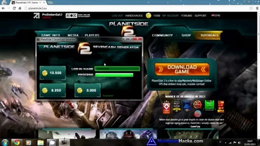 PlanetSide 2 SevenCash Generator - FREE StationCash [WORKING PROOF JUNE 2013]