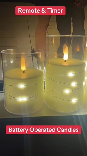 Battery Operated. Remote & Timer. #datenightideas #candlelight #dinnerdate #candlelovers #romance