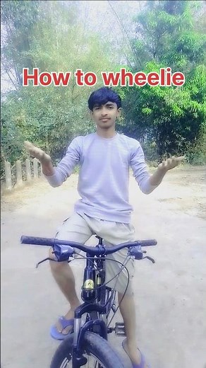 😨How to wheelie 😱🥵#viral #wheelie #tutorial #howtowheelie #cyclestunt