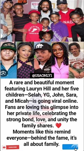 Lauryn Hill’s Rare Family Moment Goes Viral ❤️👨‍👩‍👧‍👦LaurynHill #FamilyFirst #ViralMoment