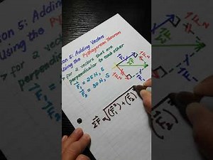 Lesson 5: Adding Vectors Using Pythagorean Theorem