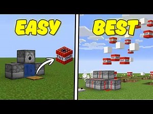 2 EASY TNT Cannons in Minecraft [Java & Bedrock] ✅