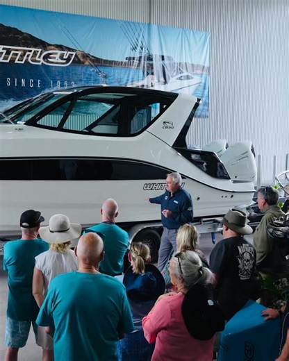📣📣 NEW CR 3100 VIP QLD LAUNCH NIGHT EVENT ANNOUNCED 📣📣 REGISTER YOUR INTEREST NOW TO ATTEND ✅ Enjoy a relaxed and fun environment with in the Whittley Boating Centre Gold Coast at The Boat Works, with live music, exclusive red carpet event and light refreshments as the covers are pulled on the largest Whittley event built. 📍 When: VIP Event Night: In Dealership CR 3100 Launch EXCLUSIVE VIP Night Thursday the 5th of February 🏬 Where: The Boat Works, 1 Boat Works Drive, Coomera ❓ Why: Provid