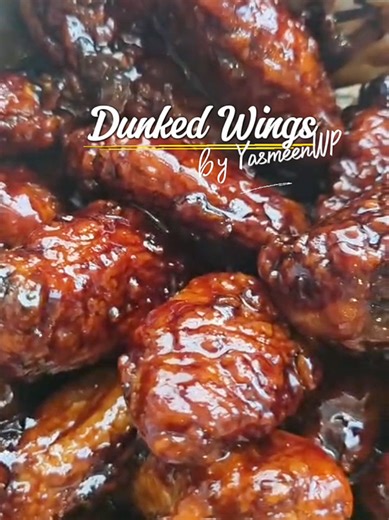 Dear daughter- in- law , I couldn't wait to share this quick and easy dunked wings recipe with you. Thanks to @Pick n Pay with their perfectly curated Drench, Dunk & Drizzle Sticky wing sauce and @Sovereign Foods with their beautiful wings. 💯🔥 A easy dish requiring only 2 ingredients and 20 minutes of your time. Now you dont have to buy KFC or Hungry Lions sticky wings ! #Stickywings #chickenwings #dunkedwings #dunk #recipe