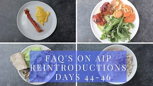 I had some questions about reintroducing foods on AIP after my last video, so I answer them here. I also show you a new Autoimmune Protocol cookbook that just came out and what I ate for the last few days on AIP. In the video I mentioned a few things: You can get the free guide to Natural Autoimmune Relief if you sign up for my email list: https://thrivingonpaleo.com/natural-autoimmune-relief-guide I also have a new AIP Diet Starter Guide for only $4.99 that breaks down this diet into easy-to-di