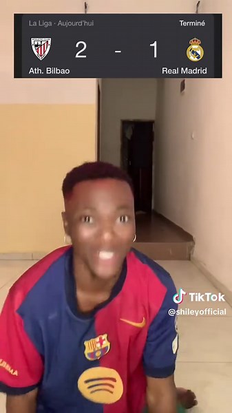 2-1 massah c’est la toutine hein chaque jour on vous tabasse?😂 Visca barca on peut toujours vous accepter chez les catalans changez de club🙏🏽