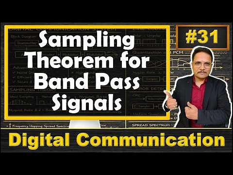 Sampling Theorem for Band Pass Signals | Basics and Solved Examples