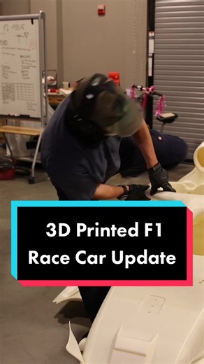 3D Printed Formula 1 Race Car Cockpit Update