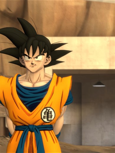 Goku? 😨 #dragonball #goku #sfm #touhou #cirno