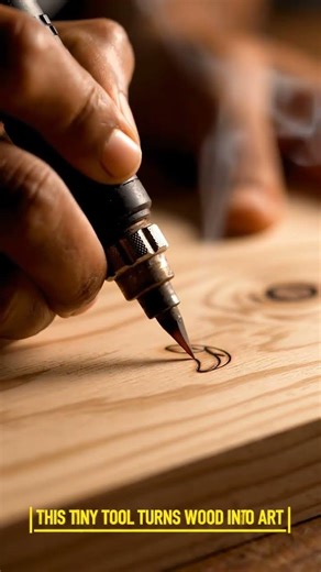 New Style Tiny Wood Burning Tool MICRO Power Tool (AI TOOL VEDEO)#minitools #powertools #diytools