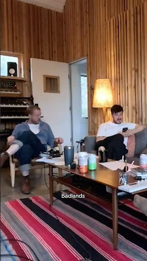 Early days of Badlands in the studio @G‪@GracieAbrams‬