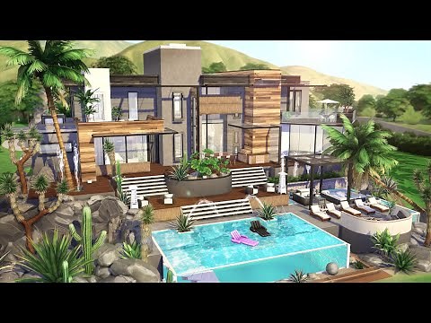 LUXURY MANSION 💸💵 | THE SIMS 4 - Speed Build (NO CC)