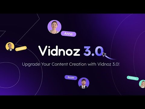 Announcing Vidnoz 3.0 - Enhanced Team Features to Upgrade AI Videos