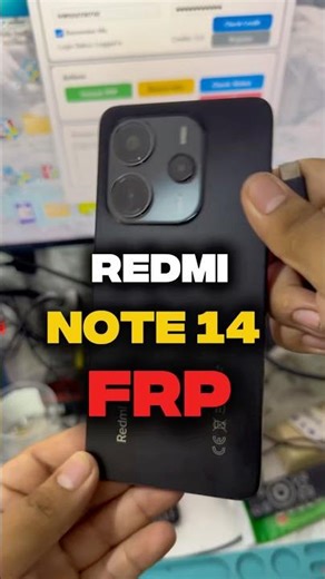 REDMI note 14 FRP Cuenta Google vía servidor Global FRP Tool ￼ #frp #tecnicodecelulares