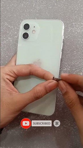 How to Take Sim Card Out of Iphone 12 #iphone12 #shorts