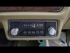Repairing Vintage AM Car RadIo In 1980 Ford Fairmont E0SF18806