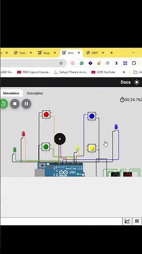 This Arduino Game Gets HARD 😳 #arduino #diy