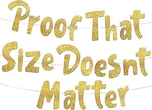Pre-Strung Funny Bachelor Party Gold Glitter Banner - Funny Bachelor Party Decorations for Him - Bachelor Party Supplies, Favors and Gifts