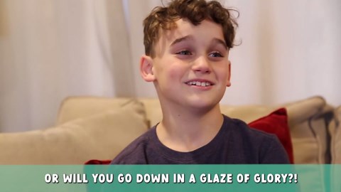 Gray Matters Games The Donut Challenge | Fun and Easy Family Game Night Activity | Quick-to-Learn Tabletop Board Game for Kids & Adults (2-8 Players) | Perfect Party Game for Ages 8 and Up