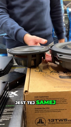 50K views · 272 reactions | Porównanie topowego subwoofera JL Audio 13TW5. Gigantyczna moc przy minimalnej głębokości montażowej! Zobacz, jak 13 cali dorównuje 6 calom. Idealny do płaskich zabudów, np. w Mercedesie klasy G. Dla tych, co cenią jakość! #JLAudio #Subwoofer #CarAudio #MercedesGClass #Audiofile #PłaskieSubwoofery #13TW5 | TOP AUTO - Wyciszanie samochodów car audio Gdańsk Kraków Warszawa Wrocław | Facebook