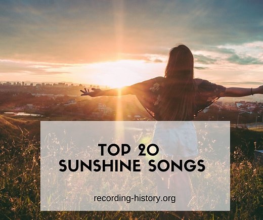 Top 20 Songs about Sunshine