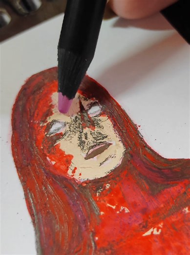 i bloody love u ♡ #painting #art #carrie #stephenking #horror