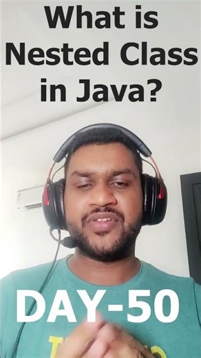 What is Nested Class in Java? #javaprogramming #java #shorts