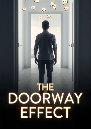 The doorway effect. Why you forget things when you enter a room. #psychologyfacts #memory #funfact #brainscience #didyouknow