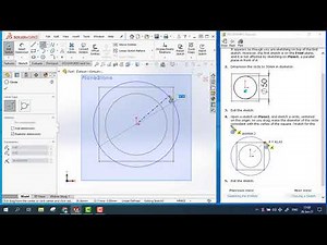 Solidworks Tutorial - Loft Feature (บรรยายไทย)