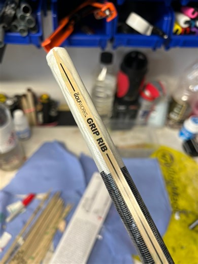 Here’s a few tricks that you can do with your golf grips to make them more customised to you .These include:- grip rib - extra tape under the lower hand- cocktail stick - grip aligned on the side .Grip ribs serve the same purpose as golf pride align grips and add a raised ridge to the part of the grip that they are placed under which is usually the back. This helps you to feel the rib in your hands which makes it easier for a more consistent set up .Extra tape under the lower hand will thicken t