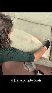 30 year-old Natuzzi leather sofa spa day #leatherrestoraton #furnitureflip #shorts #diyproject #diy