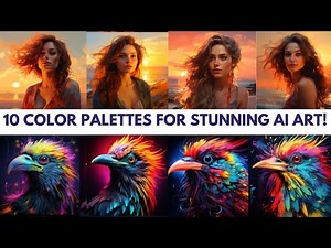 Midjourney 5.2: 10 Color Pallets for AI Art Magic!