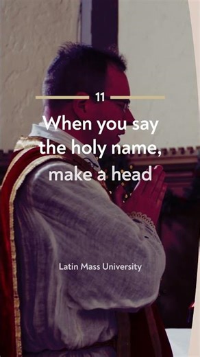 Learn the Mass of the Ages with Latin Mass University