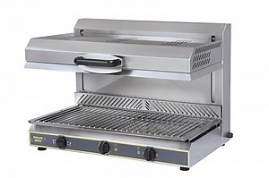 Roller Grill International : Salamander with plate detection system - 3 ceramic heating areas