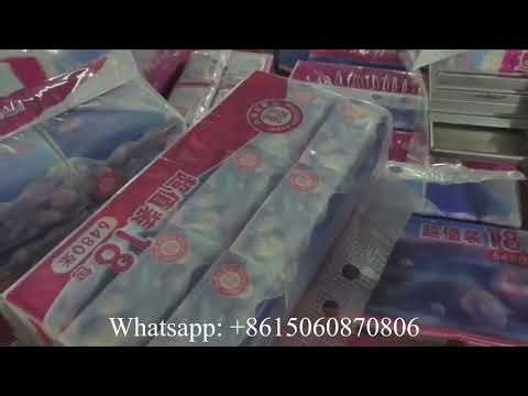 Automatic facial tissue paper packing machine