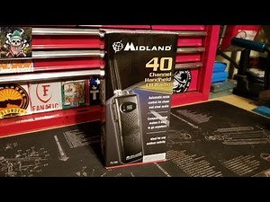 Midland 40 Channel Handheld CB Radio Transceiver