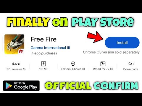 Finally Normal Free Fire On Playstore 🔥 Download & Update Normal Free Fire From Play Store
