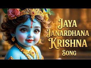 Jaya Janardhana Krishna Radhika Pathe | Hindu Devotional Song | Divine Glory of Lord Shree Krishna